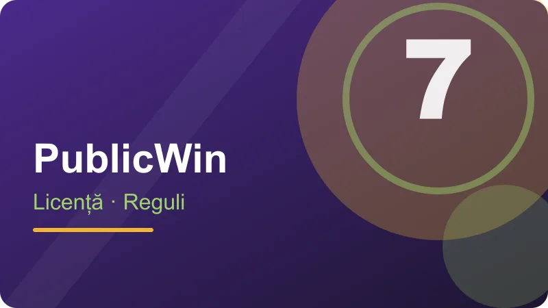 Joc responsabil la PublicWin casino – ilustrație pentru secțiunea PublicWin